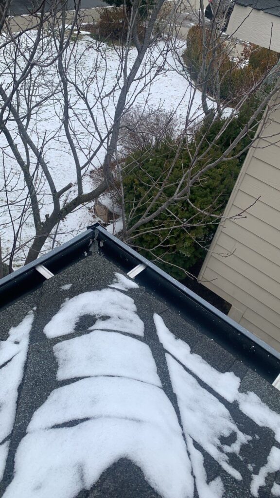Snow on the roof